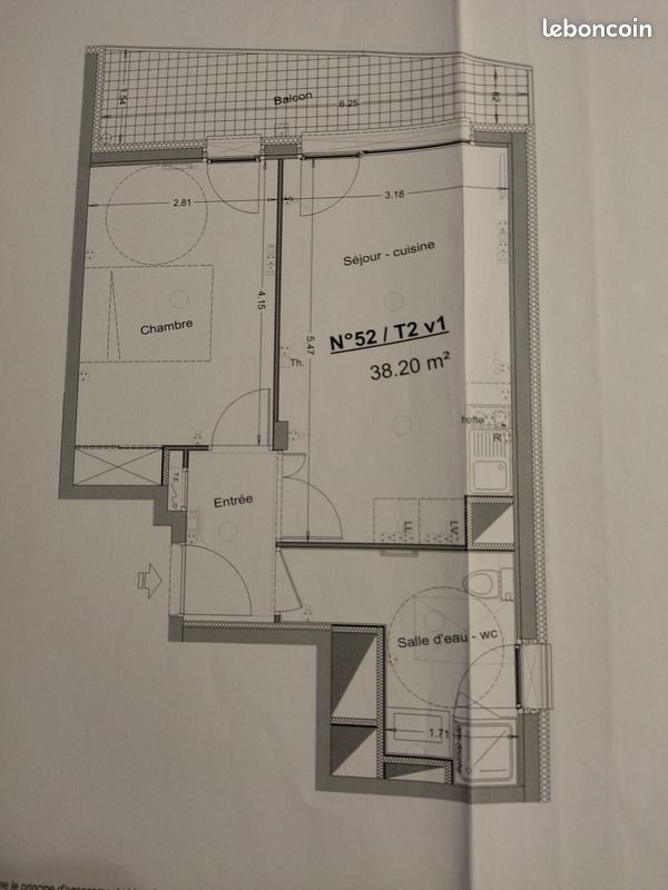 Appartement à vendre, 38m², Cran-Gevrier