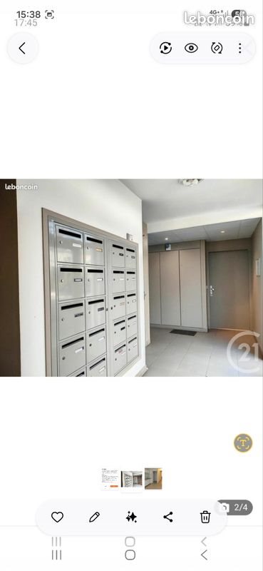 Appartement à louer, 31m², Marseille 15ème