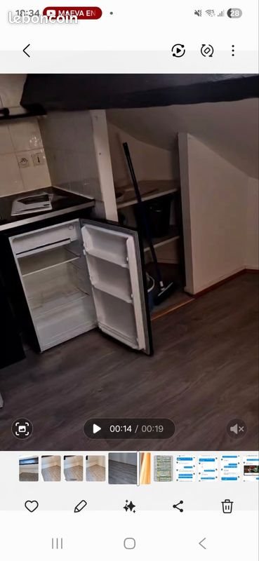 Appartement à vendre, 17m², Reims