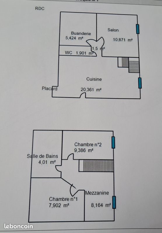 Appartement à louer, 70m², Rochefort-sur-Nenon