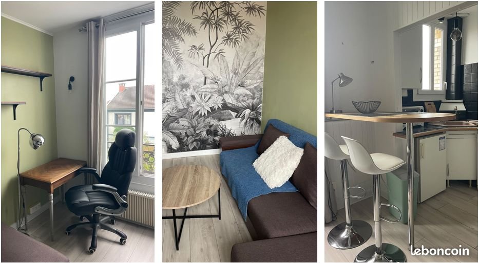 Appartement à louer, 27m², Colombes