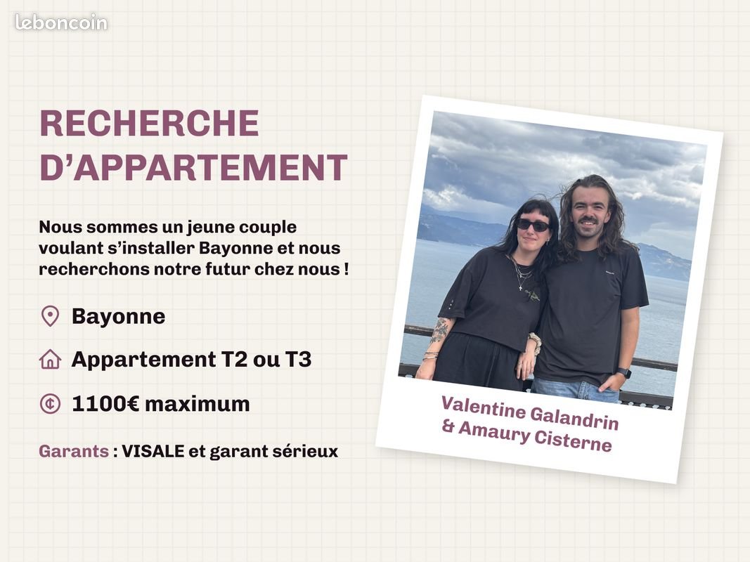 Appartement à louer, 50m², Bayonne