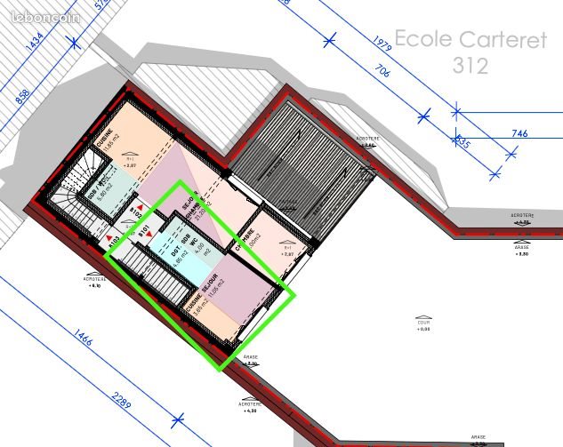 Appartement à vendre, 27m², Reims