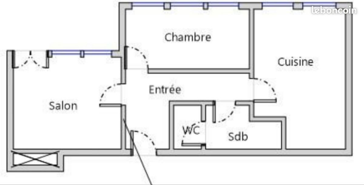 Appartement à louer, 45m², Laval