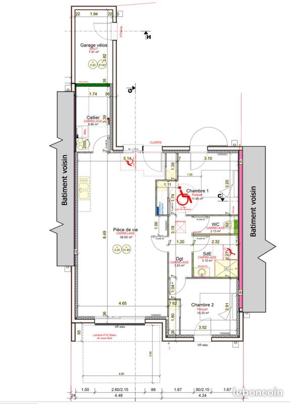 Maison à vendre, 82m², Niort