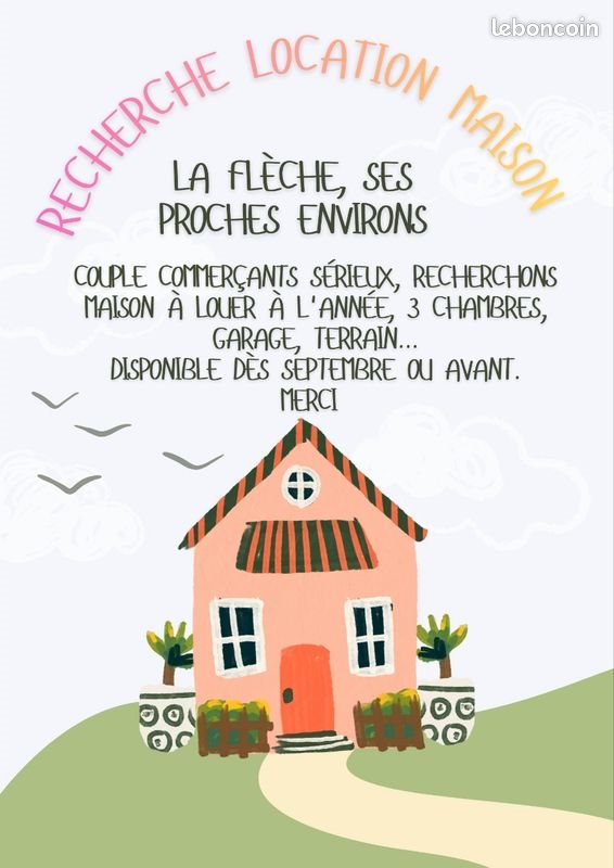Maison à louer, 100m², La Flèche