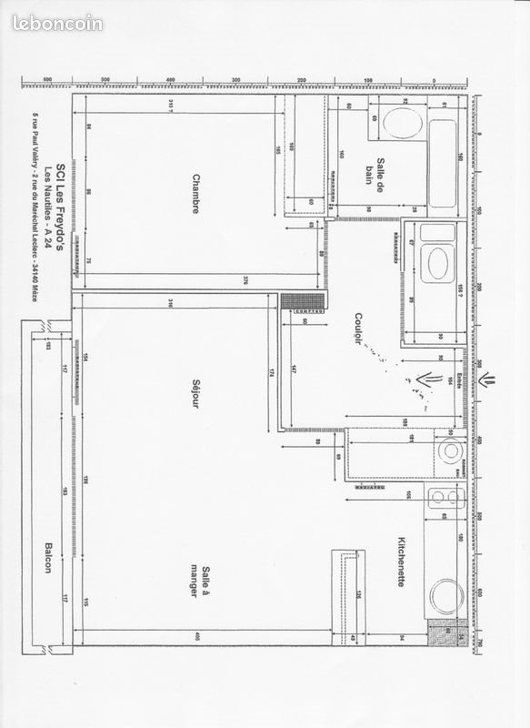 Appartement à vendre, 41m², Mèze