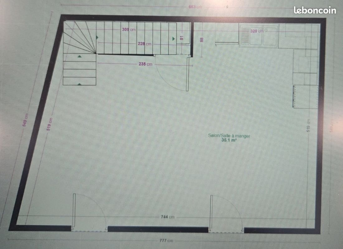 Appartement à louer, 65m², Chantonnay
