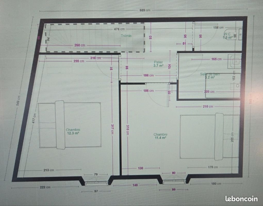 Appartement à louer, 65m², Chantonnay