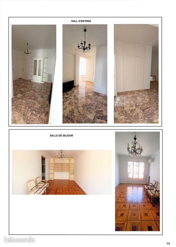Appartement à louer, 84m², Nice