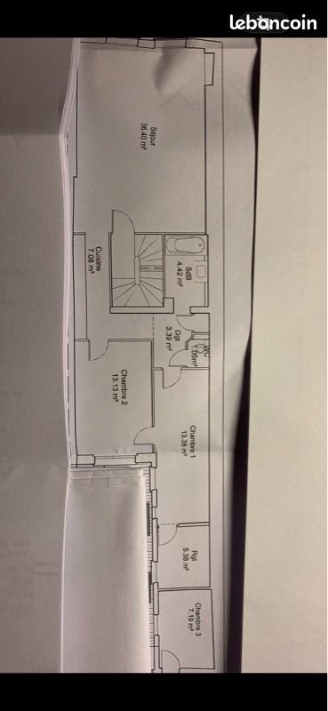 Appartement à louer, 91m², Reims