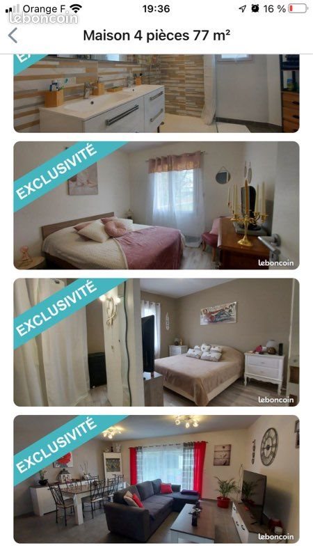 Maison à louer, 77m², Pranzac