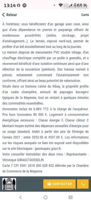 Maison à vendre, 93m², Le Ribay