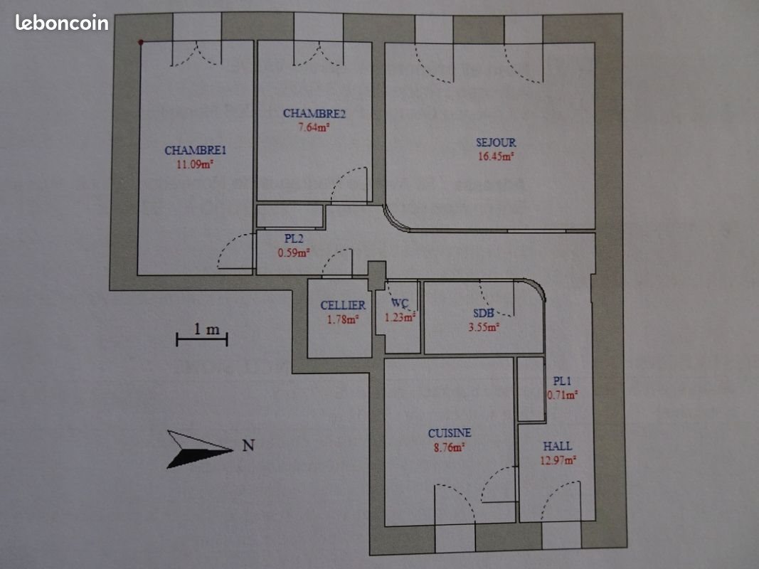Appartement à vendre, 68m², Marseille 8ème