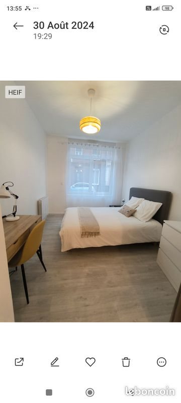 Appartement à louer, 42m², Lille