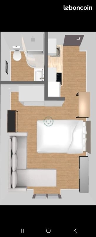 Appartement à vendre, 22m², Aix-les-Bains