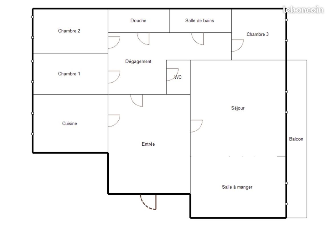 Appartement à vendre, 109m², Vanves
