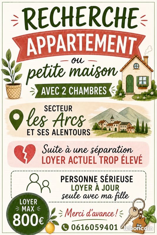 Appartement à louer, 65m², Les Arcs