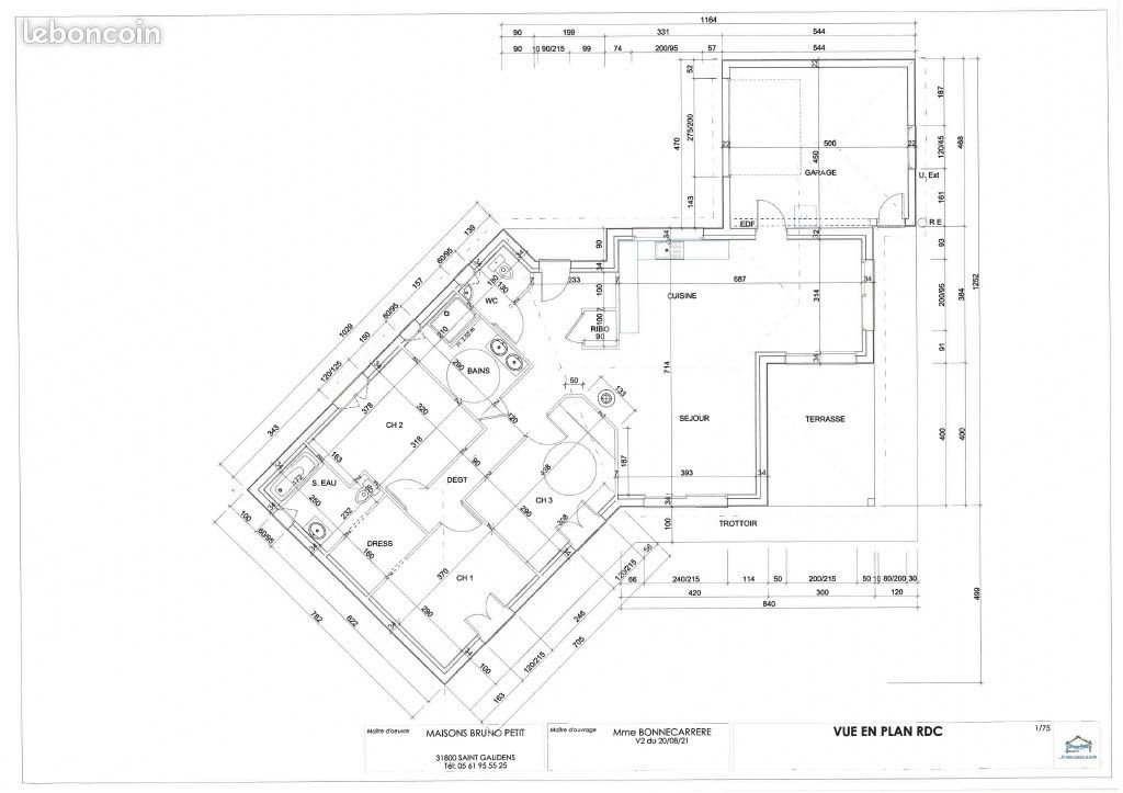 Maison à louer, 103m², Lannemezan