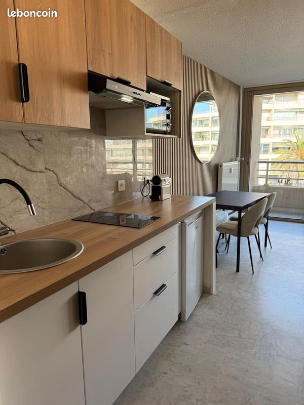 Appartement à louer, 27m², Cannes-la-Bocca