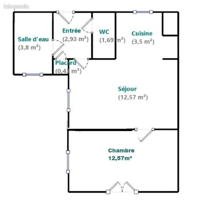 Appartement à louer, 37m², Boulogne-Billancourt