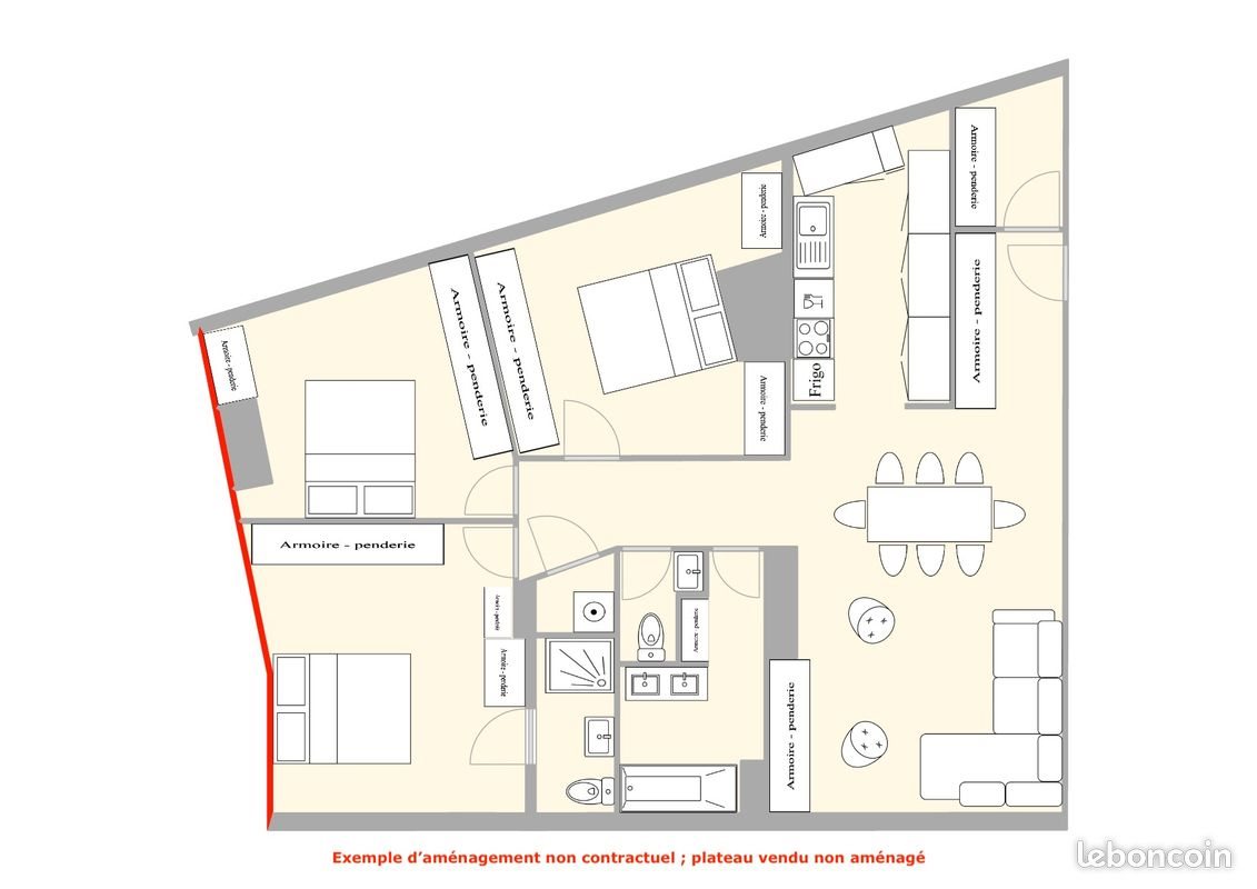 Appartement à vendre, 106m², Chambéry