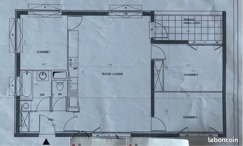 Appartement à vendre, 75m², Lille