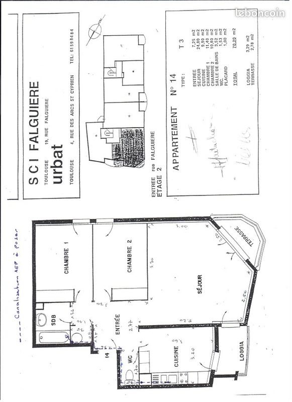 Appartement à louer, 75m², Toulouse