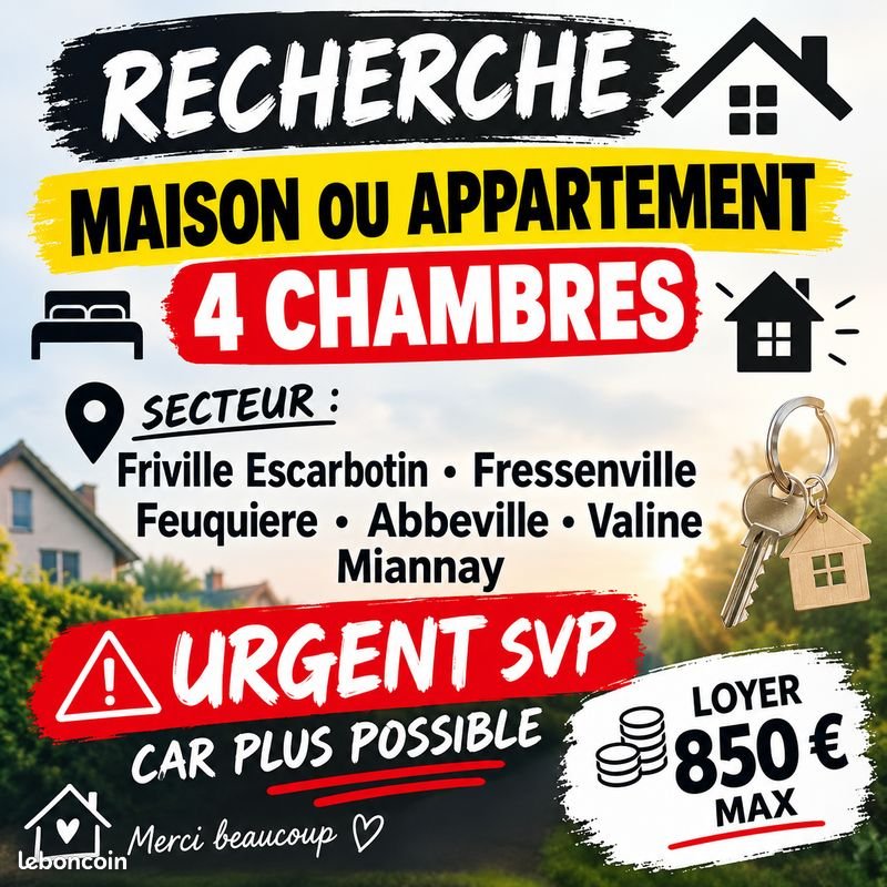 Maison à louer, 100m², Woincourt