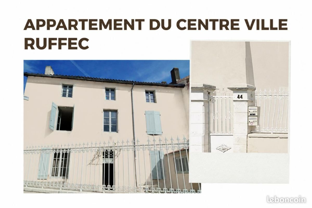 Appartement à louer, 70m², Ruffec