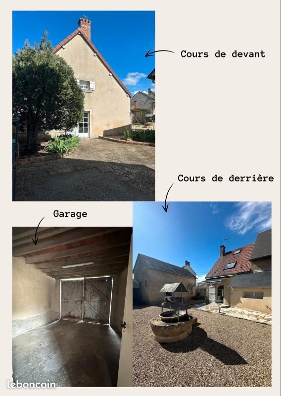 Maison à louer, 70m², Levet