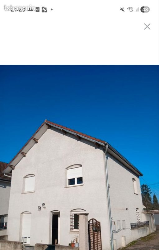 Maison à louer, 110m², Saint-Loup-sur-Semouse