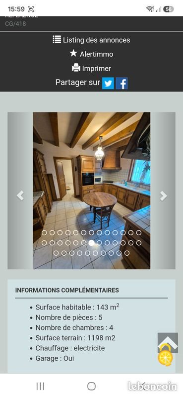 Maison à vendre, 143m², La Châtre