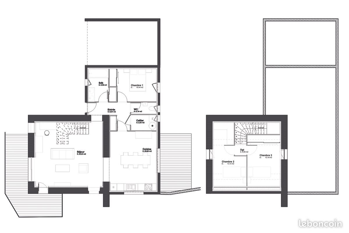 Maison à louer, 110m², Vendenesse-lès-Charolles