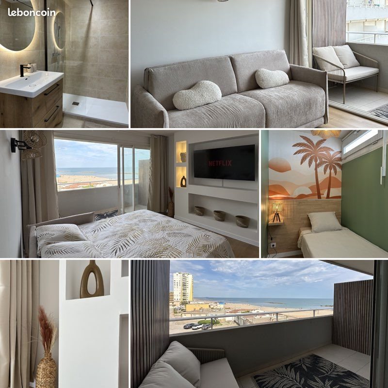 Appartement à louer, 37m², Valras-Plage