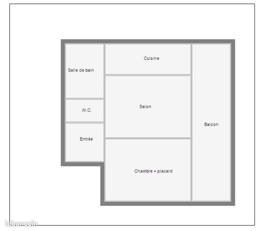 Appartement à louer, 50m², Saint-Herblain
