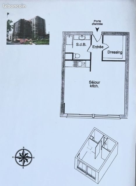 Appartement à louer, 42m², Clermont-Ferrand