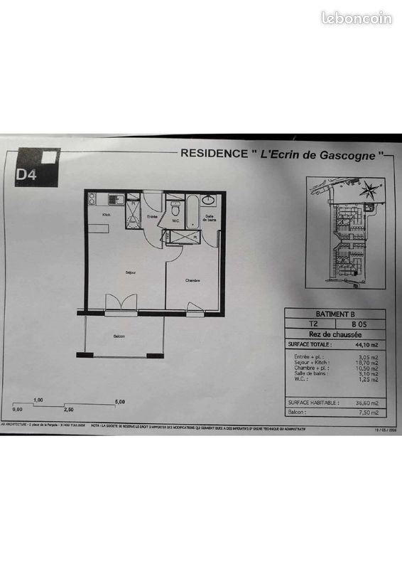 Appartement à vendre, 36m², Auch