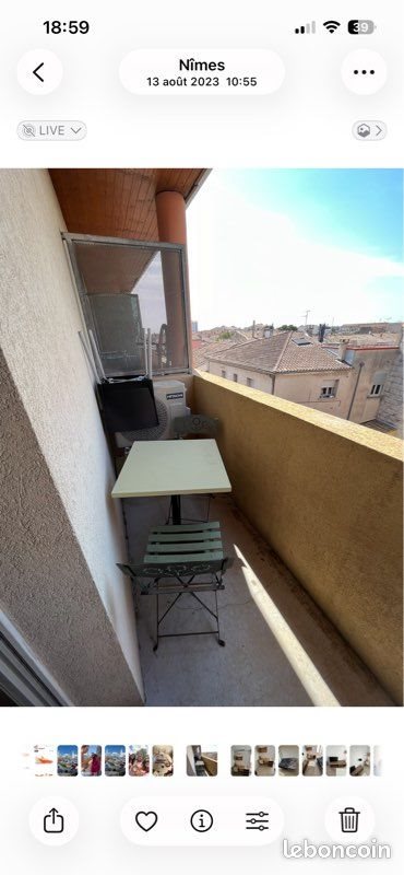 Appartement à louer, 17m², Nîmes