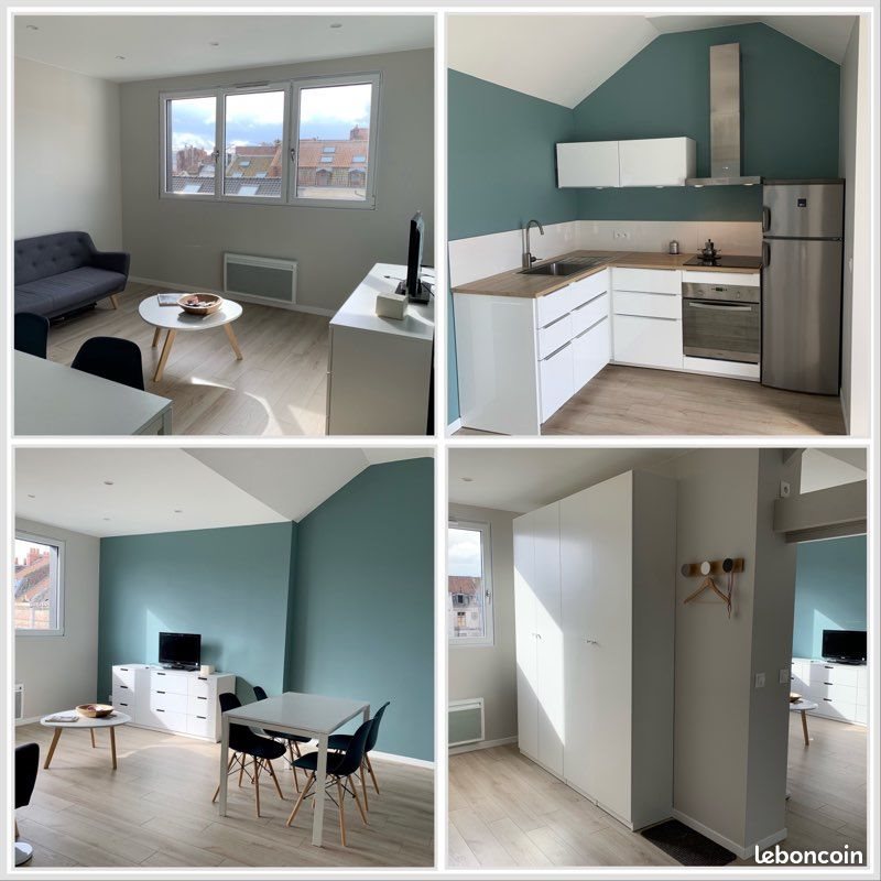 Appartement à louer, 50m², Lille
