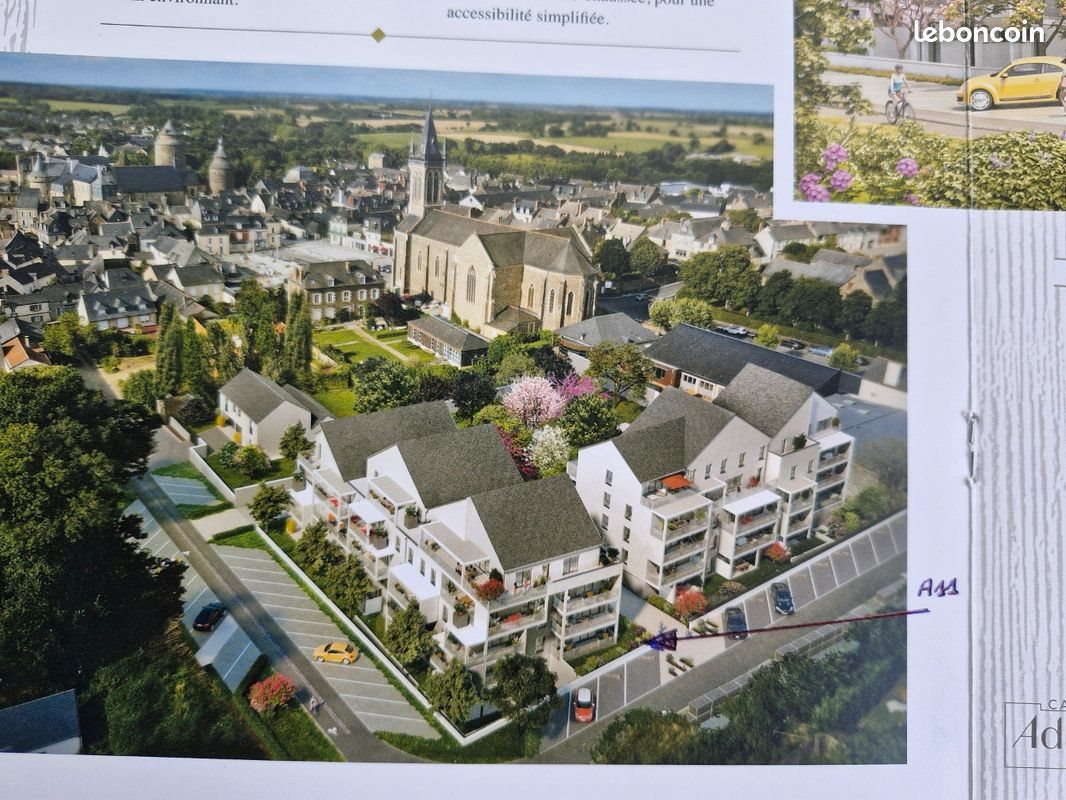 Appartement à louer, 76m², Châteaugiron