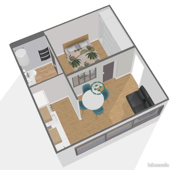 Appartement à louer, 26m², Cesson-Sévigné