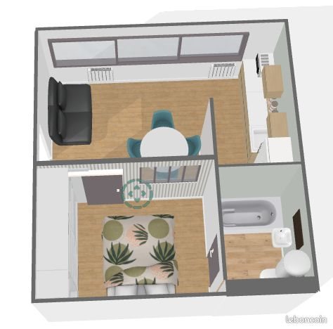 Appartement à louer, 26m², Cesson-Sévigné