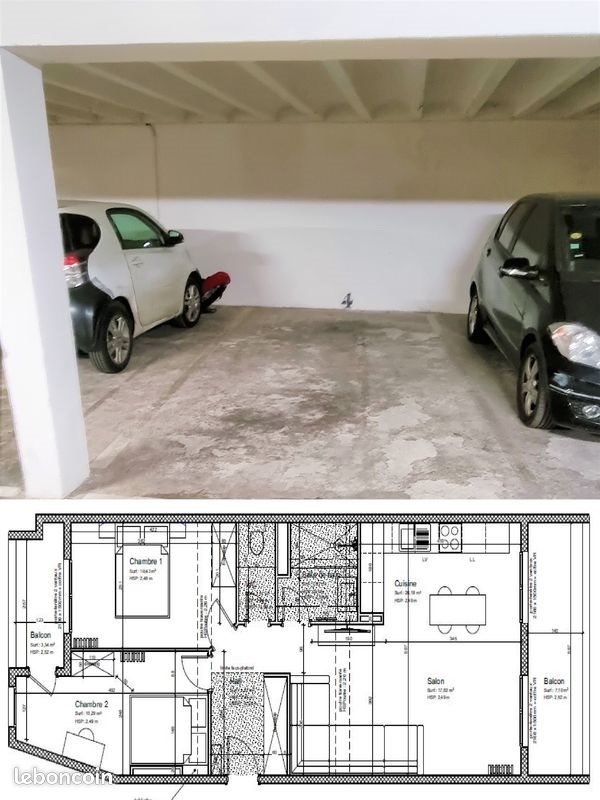 Appartement à louer, 60m², Antibes
