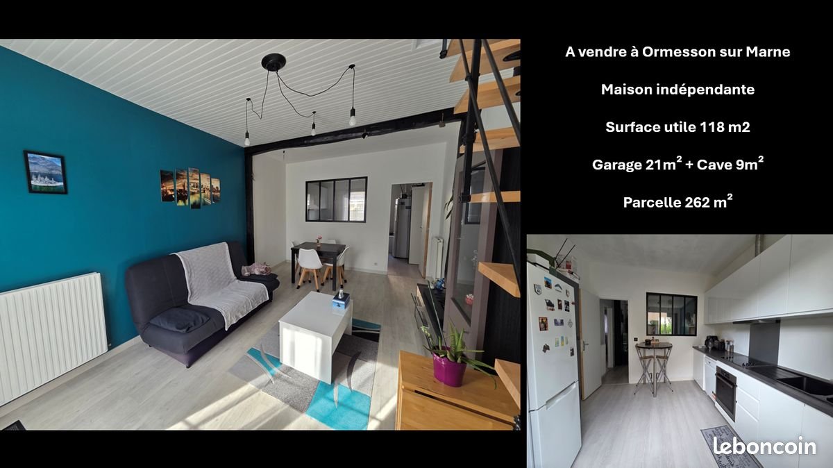 Maison à vendre, 118m², Ormesson-sur-Marne