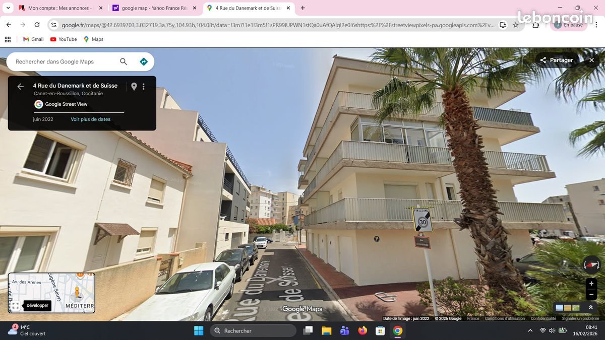 Appartement à vendre, 18m², Canet-en-Roussillon