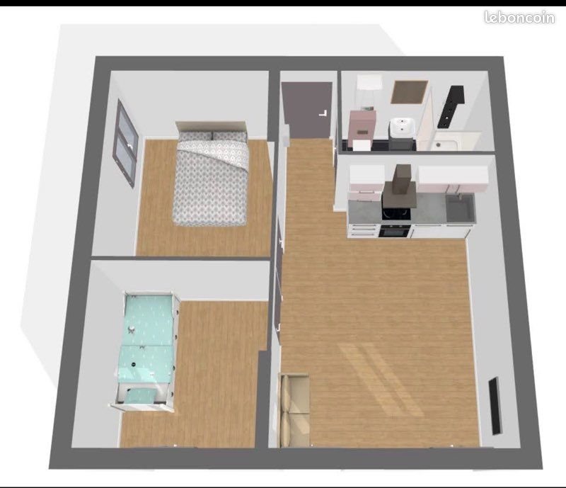 Appartement à vendre, 41m², Aubagne
