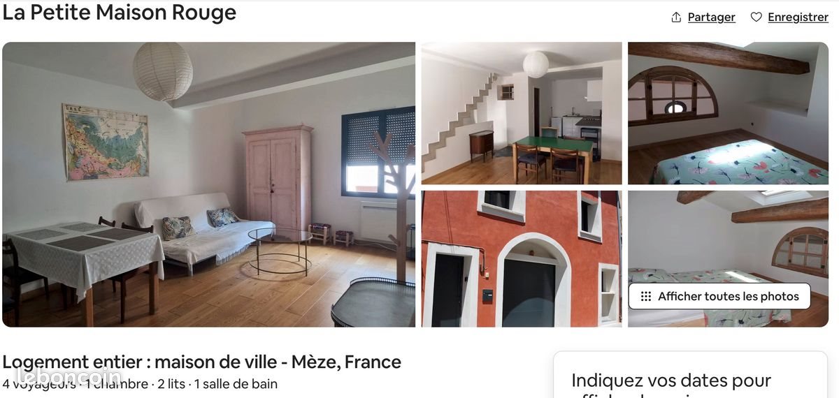 Appartement à louer, 42m², Mèze