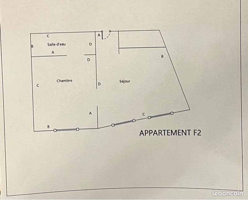 Appartement à vendre, 27m², Meaux