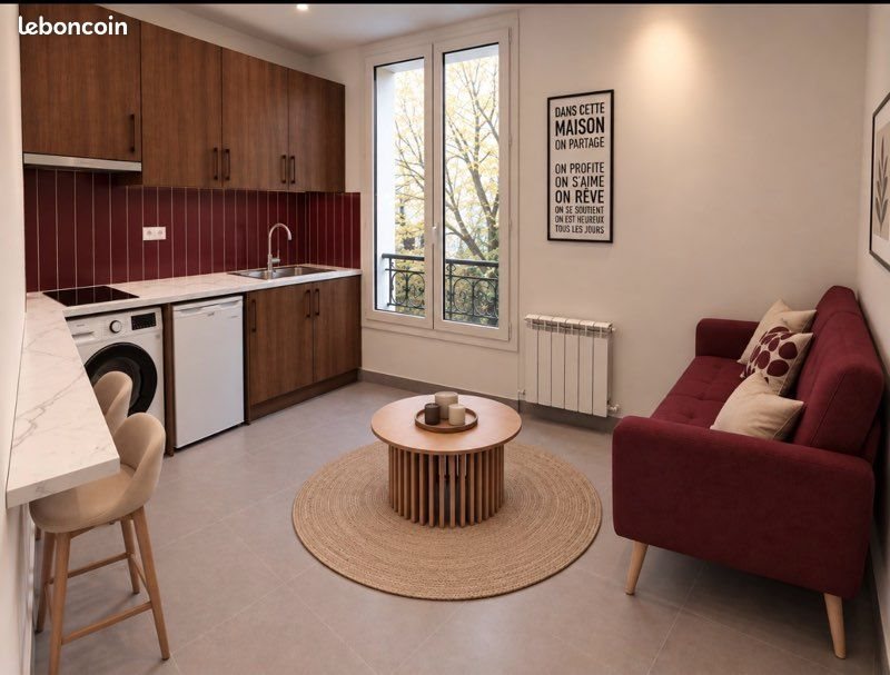 Appartement à louer, 23m², Levallois-Perret